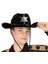 Çocuk Kovboy Şapkası Sheriff Şapkası Siyah Renk - BLS2009-8020 1