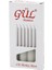 4pcs - Ince Çap=1.6cm - UZUNLUK=12CM Beyaz Klasik Market Mum (4767) - BLS8713-5052 1
