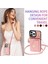 IPhone 14 Pro Akordeon Kart Cüzdan Kılıf Crossbody Kayışı ile Uyumlu (Yurt Dışından) 3