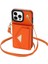 IPhone 14 Pro Akordeon Kart Cüzdan Kılıf Crossbody Kayışı ile Uyumlu (Yurt Dışından) 1