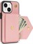 IPhone 15 Akordeon Kart Cüzdan Kılıf ile Uyumlu Pu Deri Manyetik (Yurt Dışından) 5