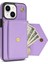 IPhone 15 Akordeon Kart Cüzdan Kılıf ile Uyumlu Pu Deri Manyetik (Yurt Dışından) 5