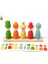 Erken Çocukluk Eğitimi Montessori Kötü Adam Renk Ifadesi Jenga Müzik El-Göz Koordinasyon Oyuncakları Ince Motor Renk Bilişi (Yurt Dışından) 1