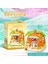 Mini Sokak Sahnesi Yapı Taşları Tam Set Yapboz Oyuncakları Panda Yapı Süsü (Yurt Dışından) 1