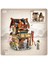 Mini Sokak Sahnesi Yapı Taşları Tam Set Yapboz Oyuncakları Panda Yapı Süsü (Yurt Dışından) 1