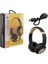 Kablosuz Bluetooth Kulaküstü Tasarım Kulaklık XY-839 (4767) - BLS9469-3715 2