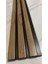 Atc 12X145 cm Açık Meşe Pvc Duvar Lambiri Ofis Salon Tv Arkası Dekoratif Lmabiri Panel 1