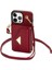 IPhone 13 Pro Akordeon Kart Cüzdan Kılıf Crossbody Kayışı ile Uyumlu (Yurt Dışından) 1