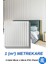 1m² (50cmx50cm 4 Adet) Beyaz 3D ABS PVC Malzeme Dayanıklı Duvar Paneli Silinebilir Lambiri Panel 1