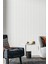 1m² (50cmx50cm 4 Adet) Beyaz 3D ABS PVC Malzeme Dayanıklı Duvar Paneli Silinebilir Lambiri Panel 2