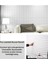 1m² (50cmx50cm 4 Adet) Beyaz 3D ABS PVC Malzeme Dayanıklı Duvar Paneli Silinebilir Lambiri Panel 3