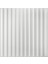 1m² (50cmx50cm 4 Adet) Beyaz 3D ABS PVC Malzeme Dayanıklı Duvar Paneli Silinebilir Lambiri Panel 4