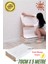 Tek Parça Bütün 70 cm x 500 cm 1 Adet Krem Yapışkanlı Kesilebilir Silinebilir D Duvar Kağıdı Paneli 1