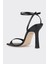 Siyah Kadın Topuklu Sandalet 3