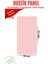 70CMX100CM 1ADET Rustik Model Pembe Yapışkanlı Vinil Duvar Kağıdı Çıta Lambiri Panel Desenli 2