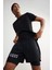 Siyah DeFactoFit Slim Fit Dar Kesim Fermuarlı Telefon Cepli Taytlı Şort Z2147AZ24AU 1
