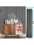 17X145CM 1 Adet Atc Uzay Gri Model Pvc Lambiri Prefabrik Ofis Dekoratif Pvc Lambiri Duvar Paneli 1