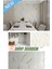 BS1767 Kendinden Yapışkanlı 1ADET 30X60CM Mermer Desenli Esnek Karavan Banyo Wc Duvar Kaplama Paneli 3
