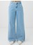 Lıght Rodeo %100 Pamuk Normal Bel Bol Paça Denim Pantolon 4