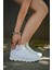Kadın Sneaker Eva Taban Örgü Triko Koşu ve Yürüyüş Spor Ayakkabı Renvis 7
