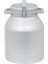 Süt Sağma Makinesi Alüminyum Süt Güğümü (10 Litre İki Kulp-Tek Saplı Kapaklı Dar Ağız) 1