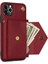 IPhone 11 Pro Akordeon Kart Cüzdan Kılıf Crossbody Kayışı ile Uyumlu (Yurt Dışından) 5
