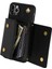 IPhone 11 Pro Akordeon Kart Cüzdan Kılıf Crossbody Kayışı ile Uyumlu (Yurt Dışından) 4