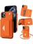IPhone 11 Pro Akordeon Kart Cüzdan Kılıf Crossbody Kayışı ile Uyumlu (Yurt Dışından) 5