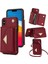 IPhone Xr Akordeon Kart Cüzdan Kılıf Manyetik Kapatma Pu ile Uyumlu (Yurt Dışından) 1