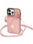 IPhone 13 Pro Akordeon Kart Cüzdan Kılıf Crossbody Kayışı ile Uyumlu (Yurt Dışından) 1