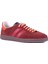 - Bordo Rengi Hakiki Süet Bağcıklı Erkek Sneaker 666-1077 2