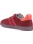 - Bordo Rengi Hakiki Süet Bağcıklı Erkek Sneaker 666-1077 4
