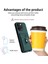 IPhone 13 Pro Kickstand Fonksiyonu Için Uyumlu Durumda Doğru Kesi (Yurt Dışından) 4