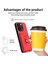 IPhone 14 Pro Benzersiz Kickstand Fonksiyonu Için Uyumlu Kılıf (Yurt Dışından) 4