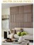 50X50CM 1 Adet Dekoratif Akustik Panel 3mm Keçe ve 8mm Mdflam Salon Ofis Duvar Çıtası Paneli Kula 4