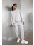 Fit Jogger Eşofman Altı Oversize Geniş Kalıp Cepli Standart Boy Skuba Dalgıç Kumaş Z6694AZ24AU 2
