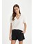 Regular Fit Deniz Şortu-Fall in Love T5639AZ24SM 4