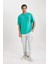 Fit Sporcu Jogger Eşofman Altı Standart Fit Kargo Cepli Dokuma Beli Paçası Lastikli C0043AX24SP 5