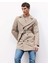 Slim Fit Dar Kesim Düğmeli Kemerli Trençkot D5528AX25SP 3