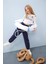 Kız Çocuk Paraşüt Kargo Jogger Paça Pamuklu Pantolon D7608A825SP 3
