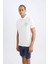 DeFactoFit Standart Fit Baskılı Sporcu Polo Ağır Kumaş Kısa Kollu Tişört C0416AX24SM 3