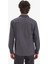 %100 Pamuk Regular Fit Polo Yaka Basic Düz Uzun Kollu Gömlek B2654AX25SP 5