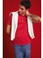 %100 Pamuk Regular Fit Bisiklet Yaka Kalp Baskılı Kısa Kollu Kırmızı Tişört D5156AX25SP 1