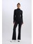 Flare Fit Beli Saran Ispanyol Paça Standart Boy Eşofman ALTI C9192AX25SP 4