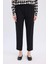 Krep Pantolon Carrot Fit Basic Düz Beli Lastikli Dar Paça Cepli D5950AX24WN 1