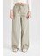 Coool Straight Fit Poplin Pantolon Basic Düz Cepli Lastikli Bel Bağcıklı D3764AX24AU 1