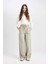 Coool Straight Fit Poplin Pantolon Basic Düz Cepli Lastikli Bel Bağcıklı D3764AX24AU 4