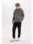 Regular Fit Eşofman Altı Cepli Basic Düz Beli Bağcıklı Lastikli Paça D4416AX25SP 3