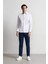 Tailored Fit Normal Kesim Düz Paça Her Yöne Esneyen Yazlık Kumaş Pantolon C7508AX25SP 2