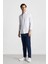 Tailored Fit Normal Kesim Düz Paça Her Yöne Esneyen Yazlık Kumaş Pantolon C7508AX25SP 3
